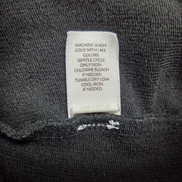 Pure Jill Straight Pant Womens Medium Black Pull On Mid Rise - Picture 10 of 10